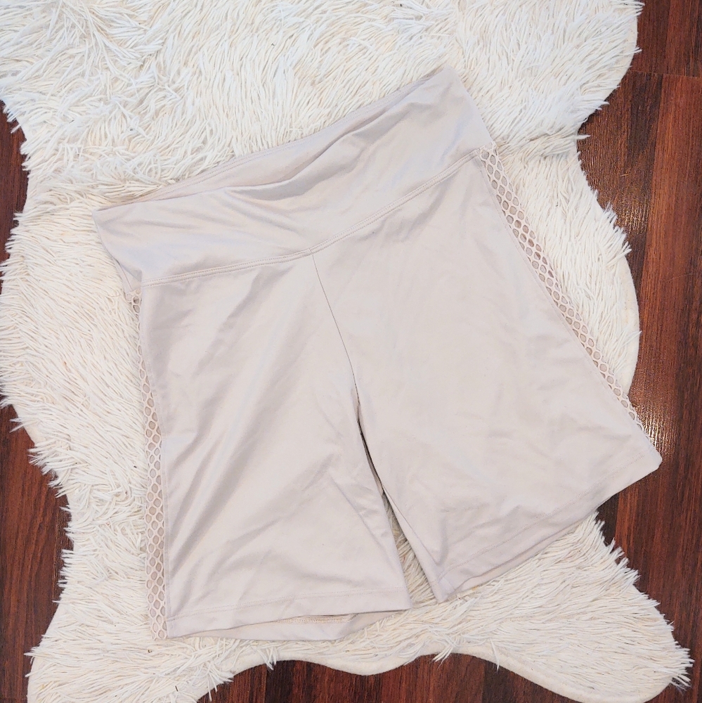 Victoria's Secret Sport Fishnet Bike Shorts